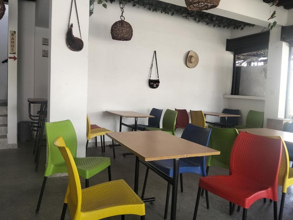 Mesas del restaurante
